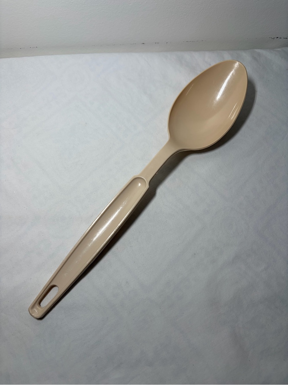 EKCO EKCO USA 104 Beige Plastic Cooking Spoon, Dishwasher Safe